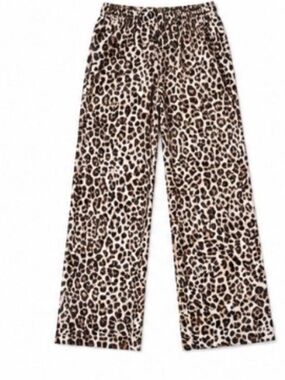 Marshalls Leopard Print Track Pants - Black, Brown, Cream
